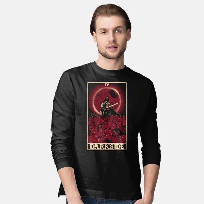 Darkside Tarot Card-Mens-Long Sleeved-Tee-naomori