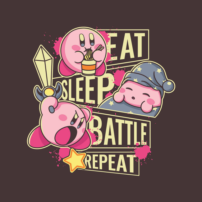 Eat Sleep Battle Repeat-Unisex-Kitchen-Apron-Xentee