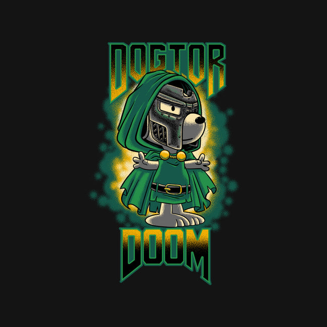 Dogtor Doom-None-Fleece-Blanket-rmatix