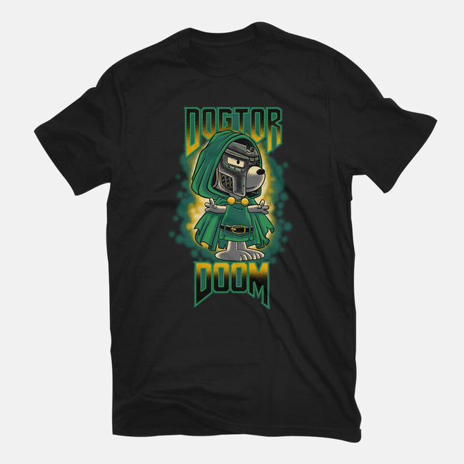 Dogtor Doom-Unisex-Basic-Tee-rmatix