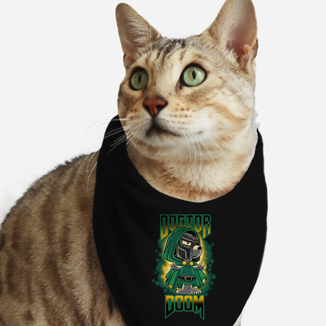 Dogtor Doom-Cat-Bandana-Pet Collar-rmatix