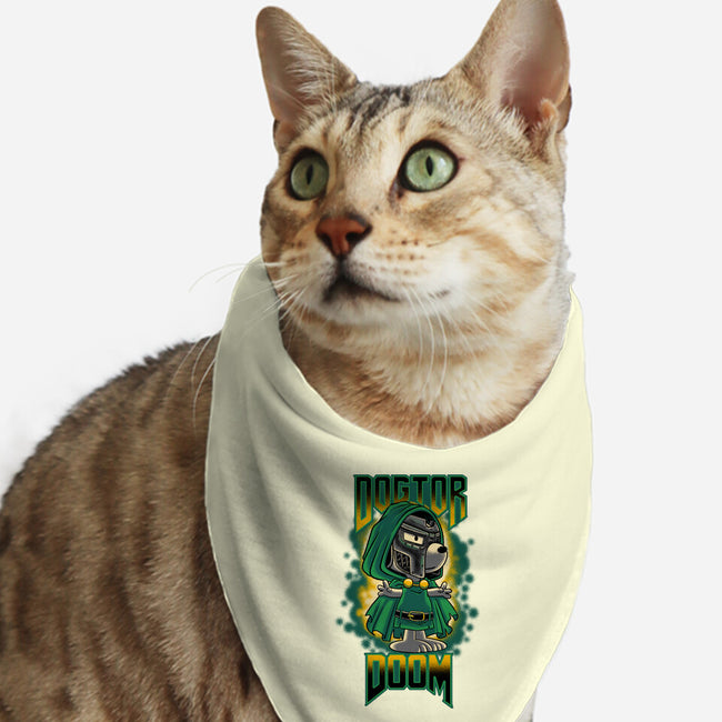 Dogtor Doom-Cat-Bandana-Pet Collar-rmatix