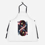 Kinetic Control Card-Unisex-Kitchen-Apron-glitchygorilla