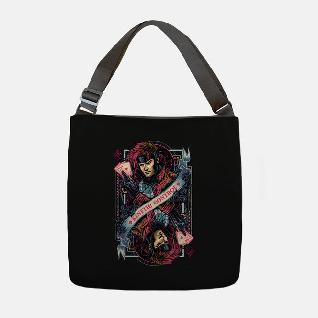 Kinetic Control Card-None-Adjustable Tote-Bag-glitchygorilla