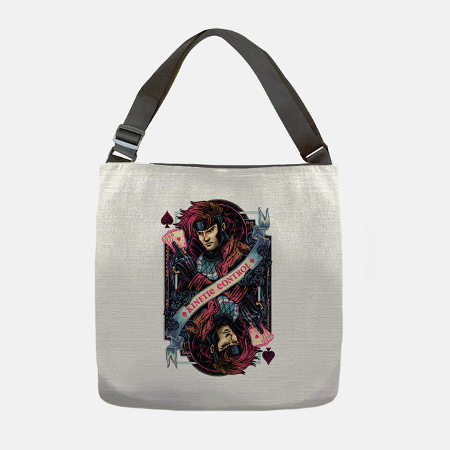 Kinetic Control Card-None-Adjustable Tote-Bag-glitchygorilla