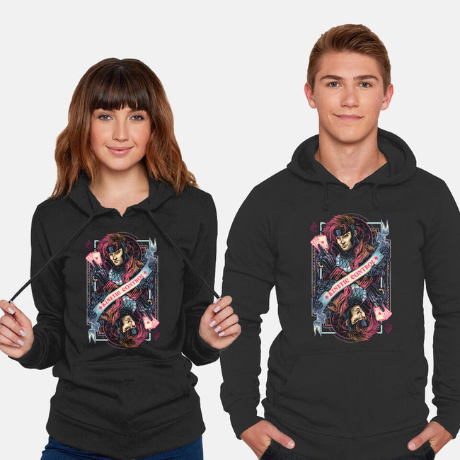 Kinetic Control Card-Unisex-Pullover-Sweatshirt-glitchygorilla