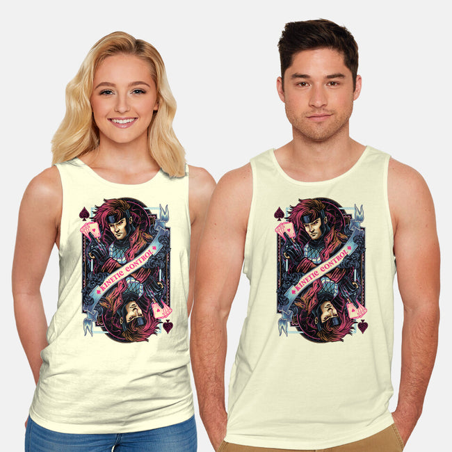 Kinetic Control Card-Unisex-Basic-Tank-glitchygorilla