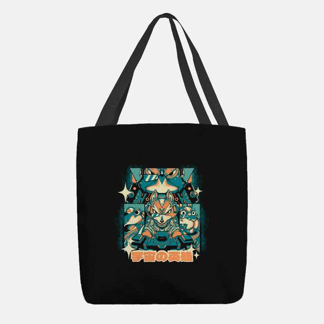 Galaxy Heroes-None-Basic Tote-Bag-1Wing