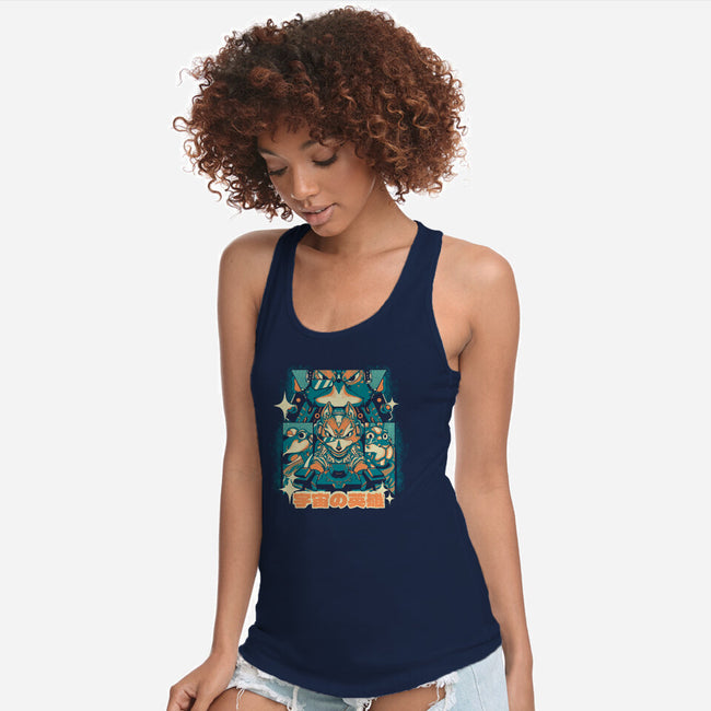 Galaxy Heroes-Womens-Racerback-Tank-1Wing