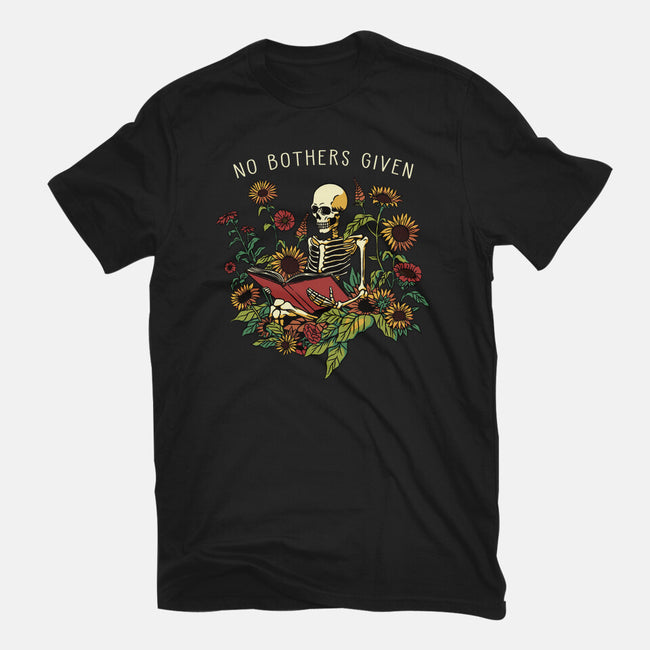 No Bothers Given-Womens-Basic-Tee-tobefonseca