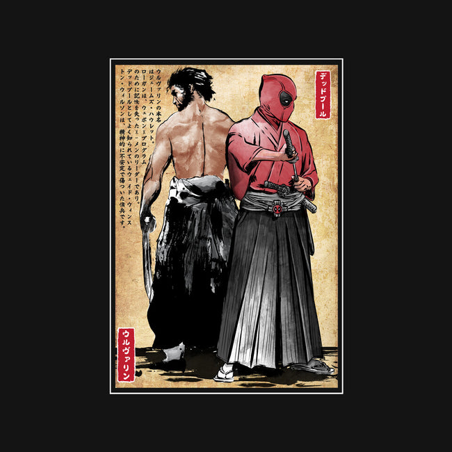 Mutant Samurai-None-Fleece-Blanket-DrMonekers