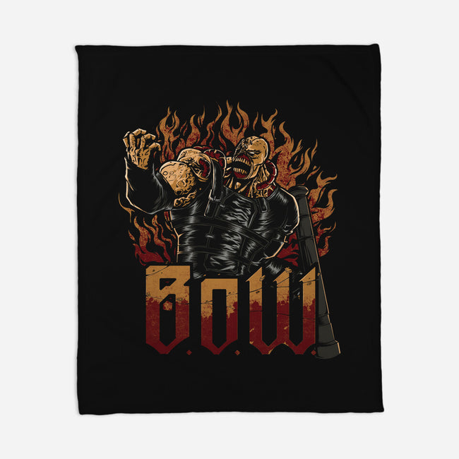 The Powerful BOW-None-Fleece-Blanket-Diego Oliver