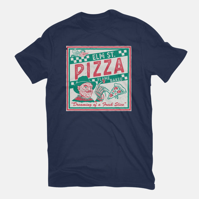 Elm St Pizza-Youth-Basic-Tee-Nemons