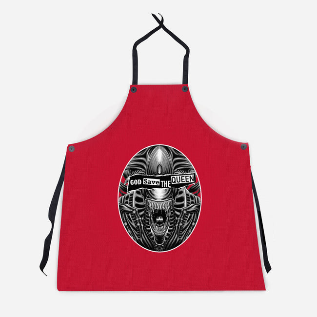 God Save The Queen-Unisex-Kitchen-Apron-rmatix