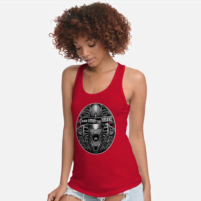 God Save The Queen-Womens-Racerback-Tank-rmatix