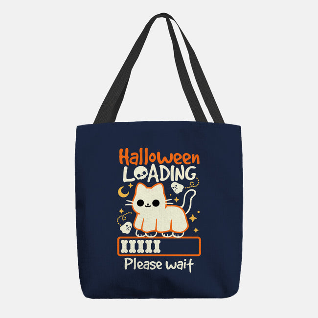 Halloween Loading-None-Basic Tote-Bag-NemiMakeit