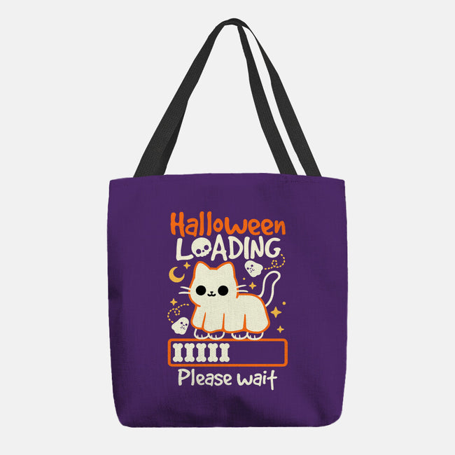 Halloween Loading-None-Basic Tote-Bag-NemiMakeit