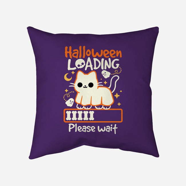 Halloween Loading-None-Removable Cover-Throw Pillow-NemiMakeit