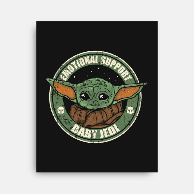 Emotional Support Jedi-None-Stretched-Canvas-turborat14