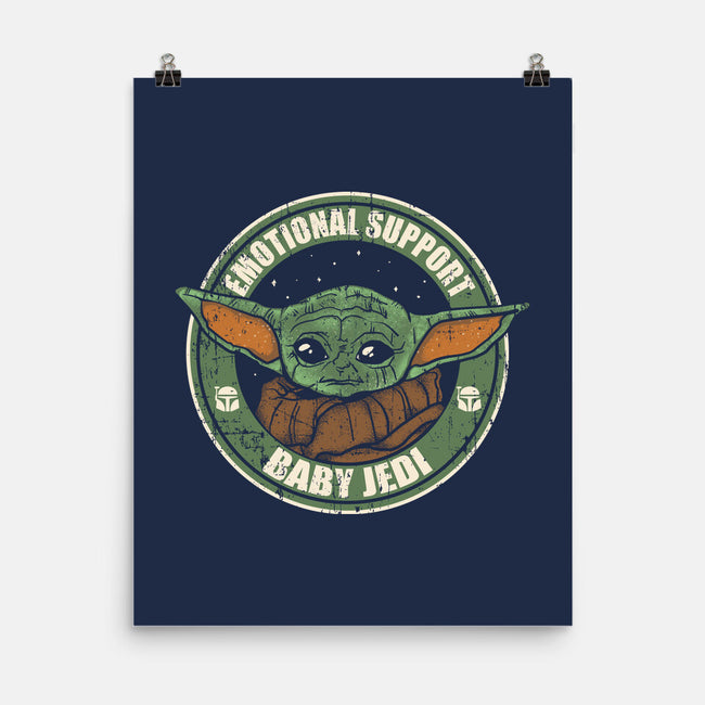 Emotional Support Jedi-None-Matte-Poster-turborat14