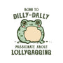 Born To Dilly-Dally-None-Fleece-Blanket-kg07