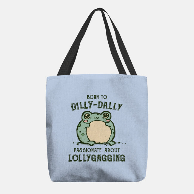 Born To Dilly-Dally-None-Basic Tote-Bag-kg07