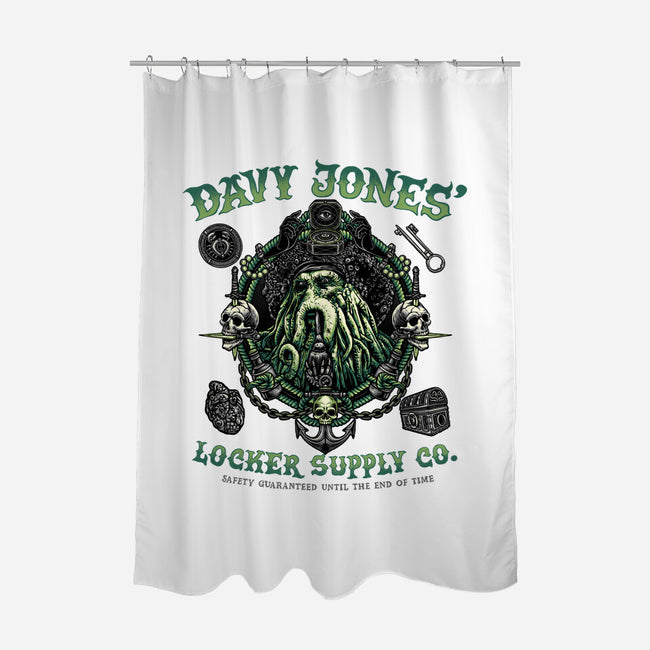 Locker Supply-None-Polyester-Shower Curtain-glitchygorilla