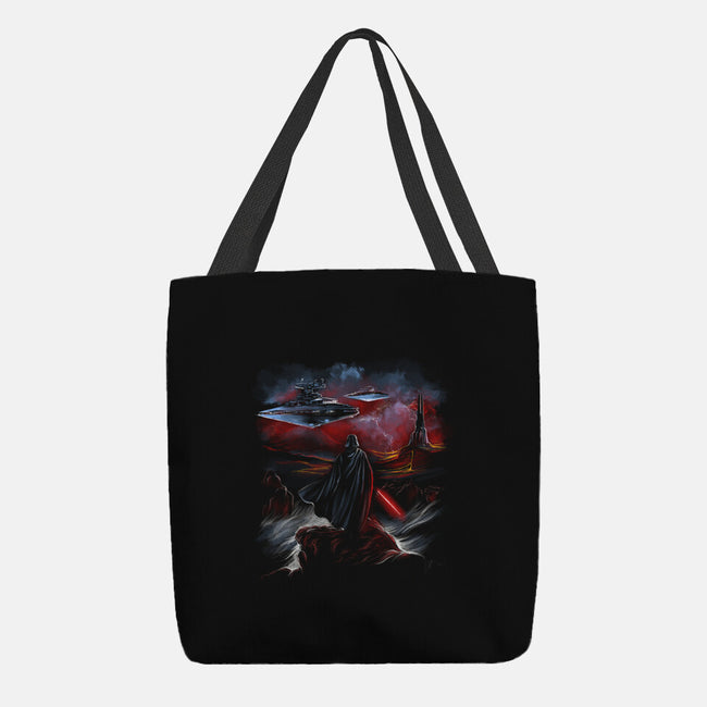 Wanderer Of The Dark Side-None-Basic Tote-Bag-zascanauta