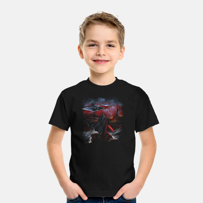 Wanderer Of The Dark Side-Youth-Basic-Tee-zascanauta