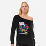 Cobra Puff-Womens-Off Shoulder-Sweatshirt-Jc Jows