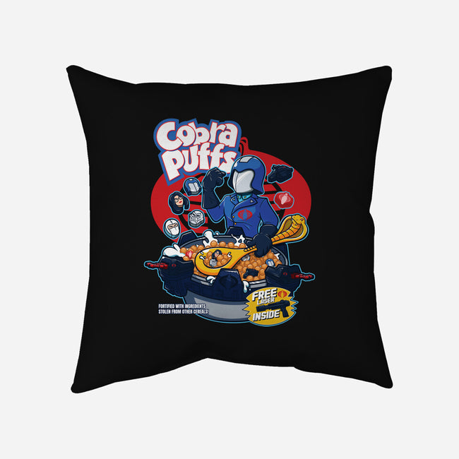 Cobra Puff-None-Removable Cover-Throw Pillow-Jc Jows