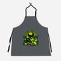 Chillin Like A Witch-Unisex-Kitchen-Apron-panicking_bat