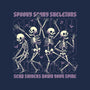 Spooky Skeletons Dance-Cat-Basic-Pet Tank-Studio Mootant