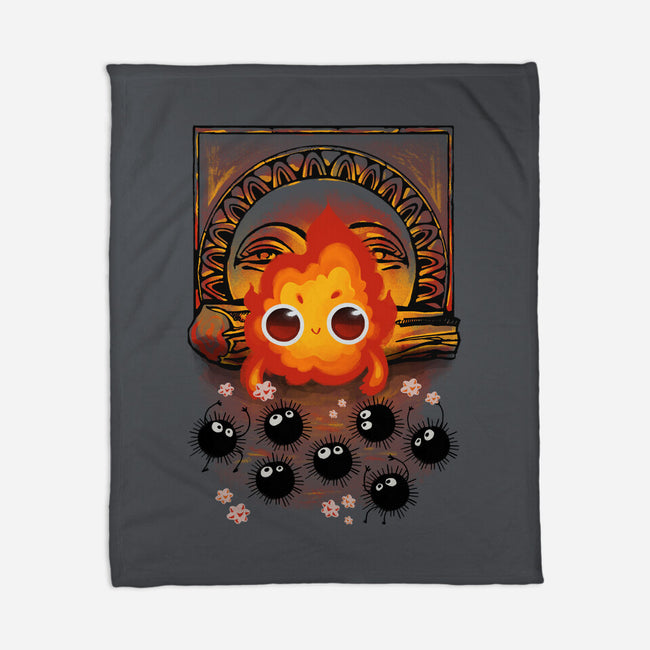 Angry Little Demon-None-Fleece-Blanket-ricolaa