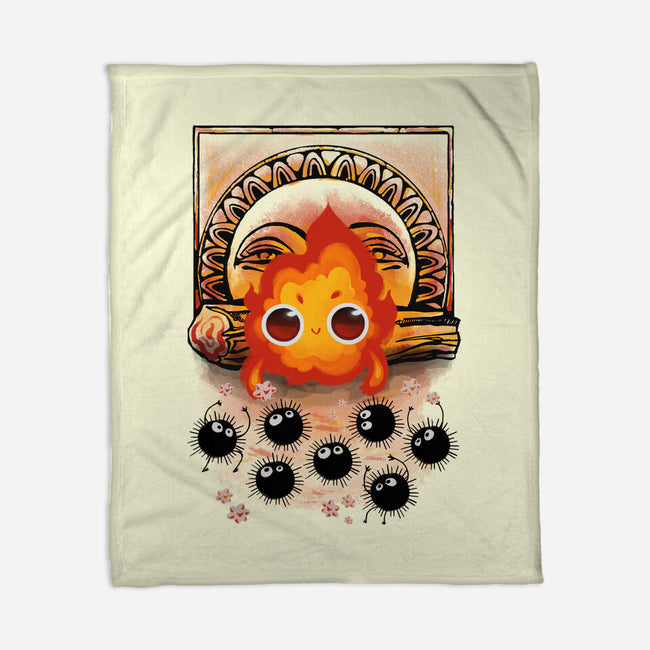 Angry Little Demon-None-Fleece-Blanket-ricolaa