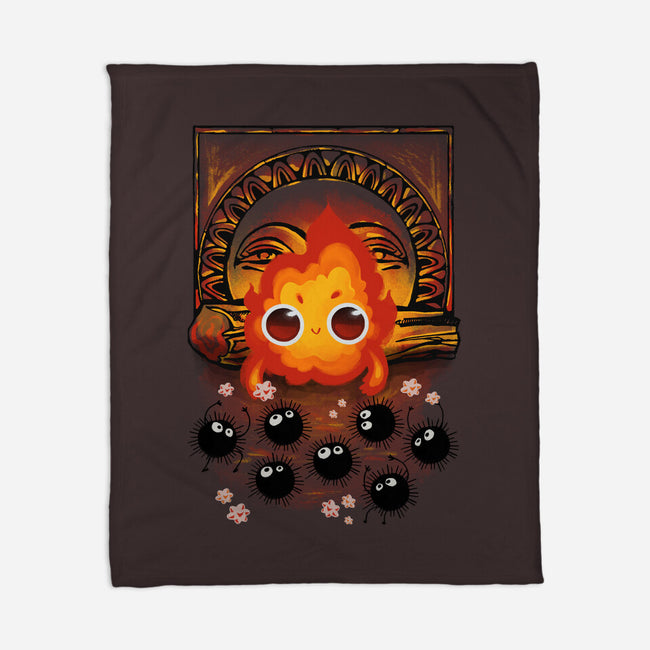 Angry Little Demon-None-Fleece-Blanket-ricolaa