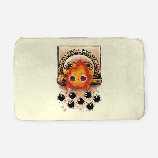 Angry Little Demon-None-Memory Foam-Bath Mat-ricolaa