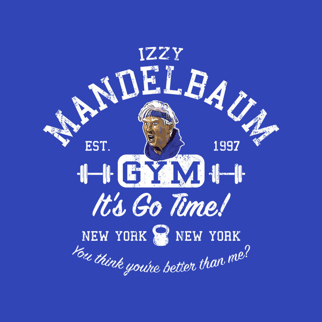 Izzy Mandelbaum Gym-None-Stretched-Canvas-AlemaArt