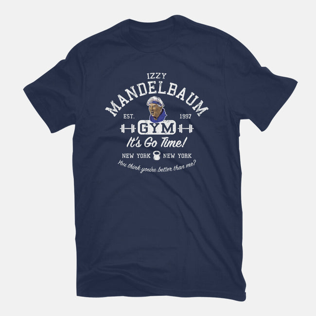 Izzy Mandelbaum Gym-Unisex-Basic-Tee-AlemaArt