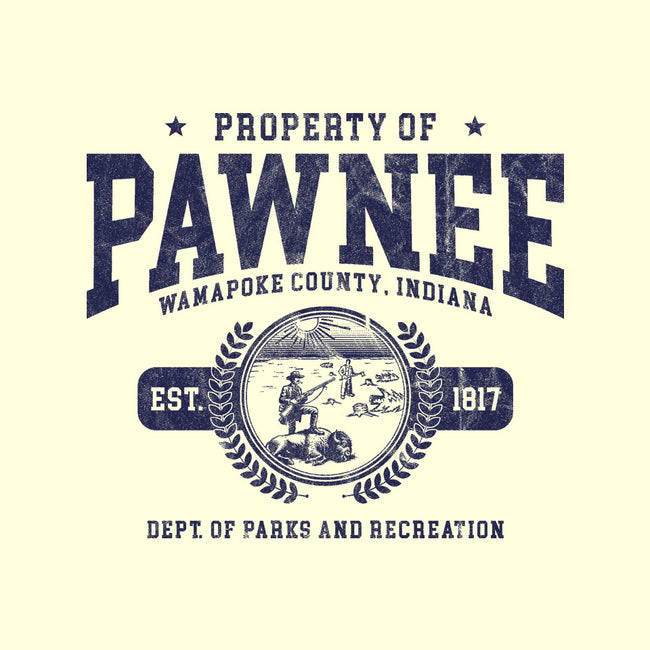 Property Of Pawnee-Mens-Basic-Tee-ACraigL