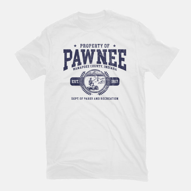 Property Of Pawnee-Youth-Basic-Tee-ACraigL