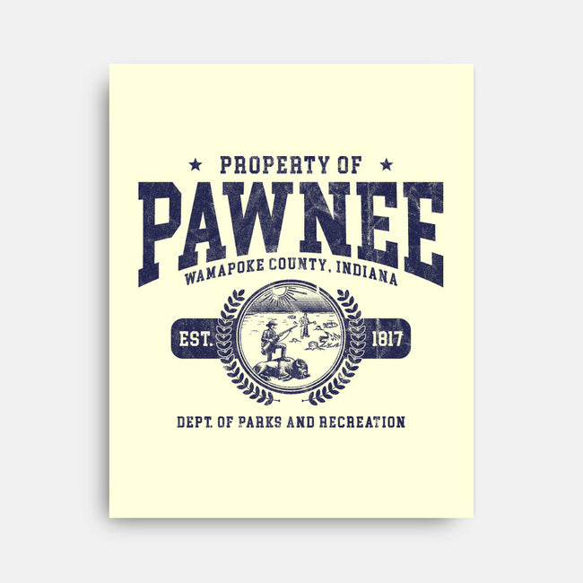 Property Of Pawnee-None-Stretched-Canvas-ACraigL