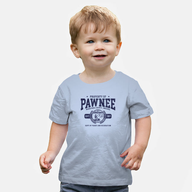 Property Of Pawnee-Baby-Basic-Tee-ACraigL