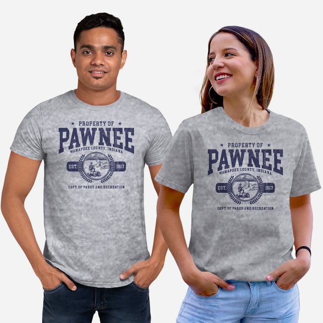 Property Of Pawnee-Unisex-Basic-Tee-ACraigL