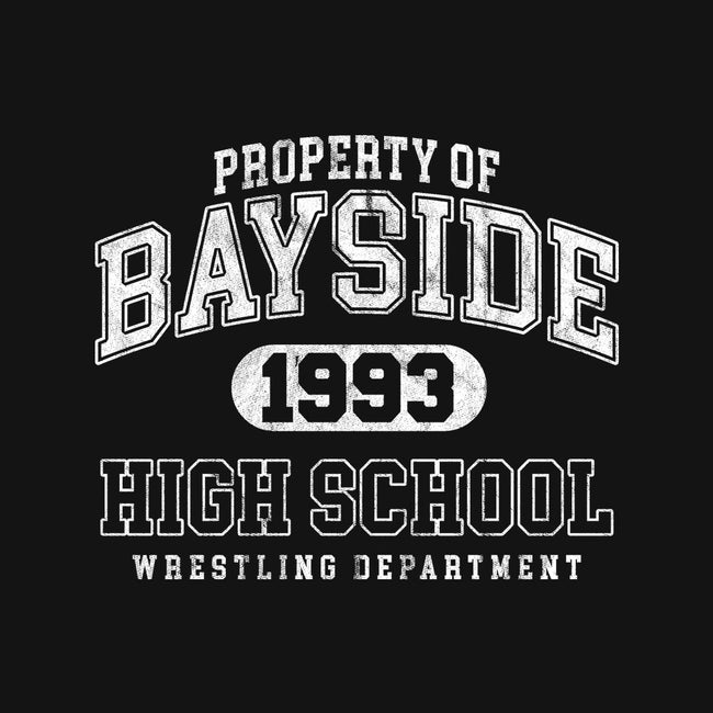 Property Of Bayside High-Unisex-Baseball-Tee-ACraigL