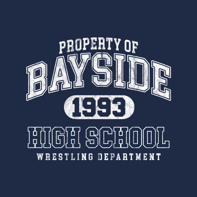 Property Of Bayside High-Baby-Basic-Tee-ACraigL