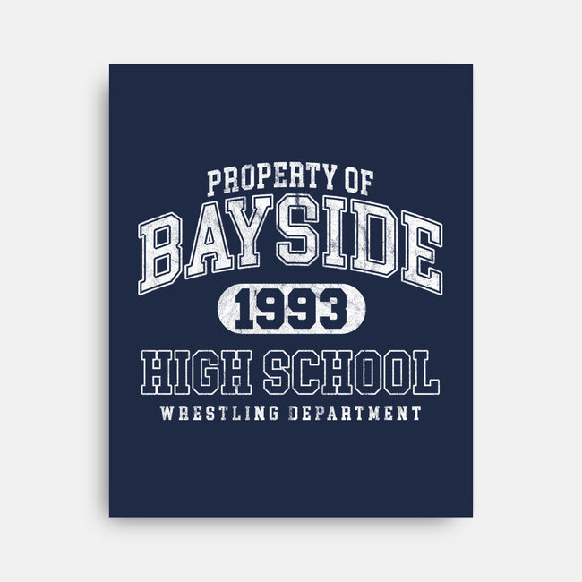 Property Of Bayside High-None-Stretched-Canvas-ACraigL