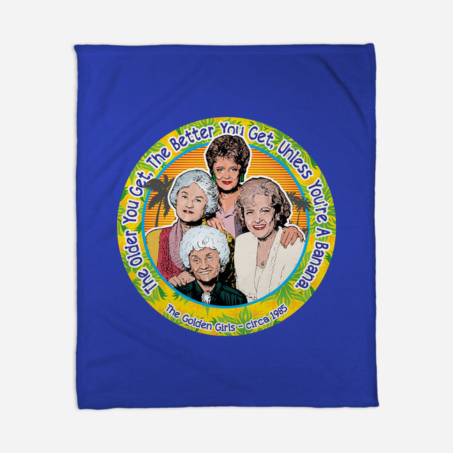 The Better You Get-None-Fleece-Blanket-AlemaArt