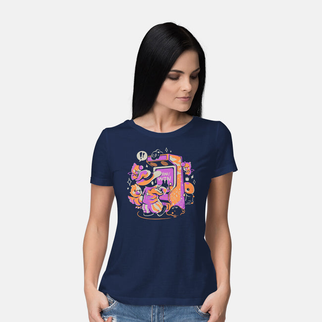 Magic Arcade-Womens-Basic-Tee-eduely