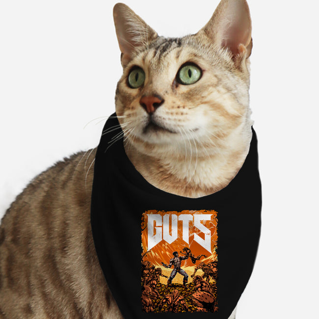 Guts Of Doom-Cat-Bandana-Pet Collar-manoystee